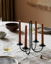 Svícen Sway Candelabra, black
