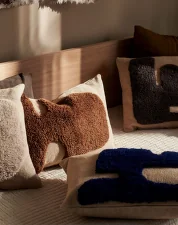 Polštář Lay Cushion Rectangular, Sand/Sugar Kelp