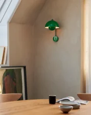 Nástěnná lampa Flowerpot VP8, signal green