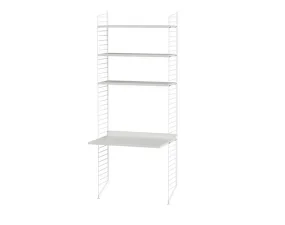Policová sestava String Workspace A, white