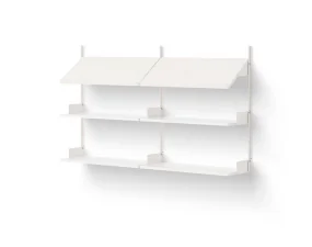Policová sestava Office Shelf, white/white