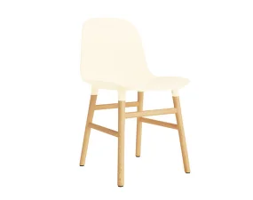Židle Form, cream/oak