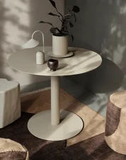 Přenosná lampa Arum, cashmere