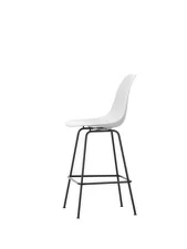 Barová židle Eames Plastic Low, cotton white