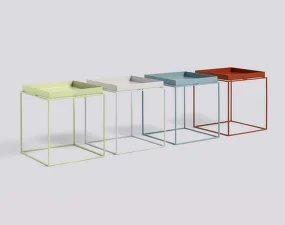 Stolek Tray Table 40x40, warm grey