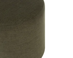 Pouf Folk Low, italian olive