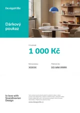 Elektronický dárkový poukaz v hodnotě 1000 Kč