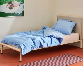 Postel Tamoto Bed 90x200, bone/Metaphor 030