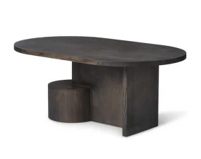 Konferenční stolek Insert, black stained ash