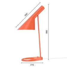 Stolní lampa AJ, electric orange