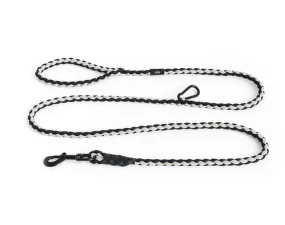 Nastavitelné vodítko Dogs Leash Braided, black/white