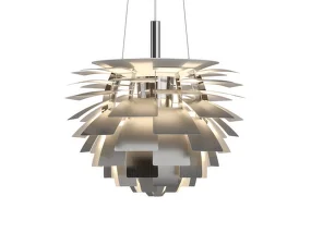 Závěsné svítidlo PH Artichoke Ø48, stainless steel