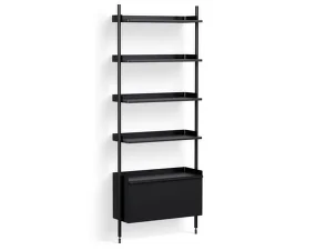Policový systém Pier kombinace 121, black