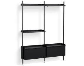 Policový systém Pier kombinace 1072, black