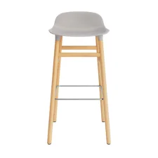 Barová židle Form 75 cm, warm grey/oak