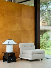 Stolní lampa Ava Pyramid 450, white