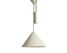 Nastavitelné závěsné svítidlo Compass 430, oyester white