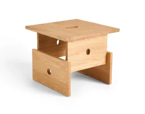 Konferenční stolek Wood Box, oiled oak