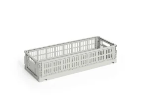 Úložný box Colour Crate Oblong Mini, grey