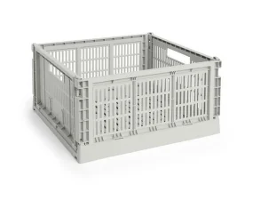 Úložný box Colour Crate Square L, grey