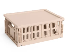 Plastové víko Colour Crate M, sage green