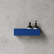 Koupelnová polička Bath Shelf 40, blue