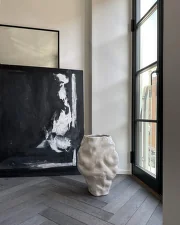 Váza Karachi Big, high glaze birch
