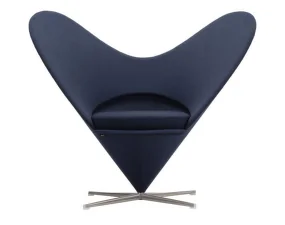 Křeslo Heart Cone Chair, Volo night blue