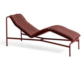 Polstrování Palissade Chaise Longue Soft Quilted Cushion, iron red