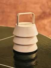 Přenosná lampa Luver, cashmere