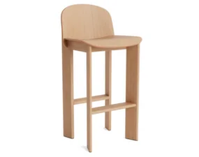 Barová židle Chisel 35 H75, lacquered oak