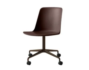 Kancelářská židle Rely HW21, bronzed / burnt umber