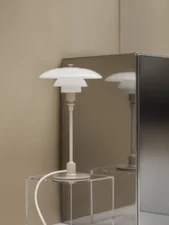 Stolní lampa PH 2/1, glossy beige