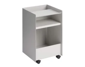 Stolek Folded Trolley Low Open, grey