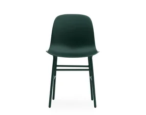 Židle Form, green/steel