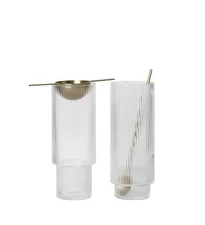 Sklenice Ripple Long Drink, set 4ks