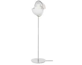 Stojací lampa Multi-Lite, white/chrome