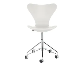 Židle Series 7™ s otočnou podnoží, white / chrome