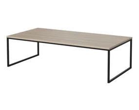 Konferenční stolek Como 60x120 low, white oak/black