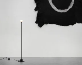 Stojací lampa Snowball, black