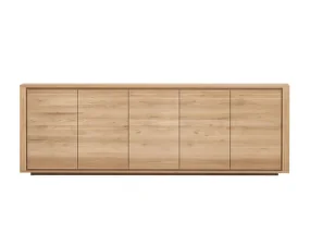Komoda Shadow 250 cm, oak