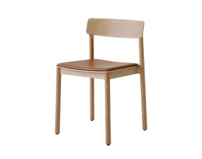Židle Betty TK3, oak / Cognac Aniline Leather