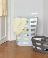 Koš Basket S, soft blue