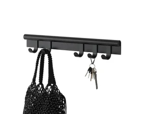 Věšák Coil, 60 cm, black