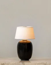 Přenosná lampa Torso, black