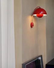 Nástěnná lampa Flowerpot VP8, vermilion red