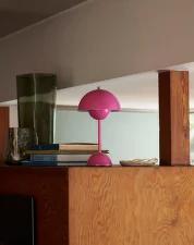 Přenosná lampička Flowerpot VP9, tangy pink