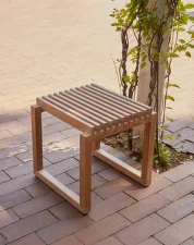 Stolička Cutter, teak