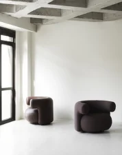 Křeslo Burra Lounge Chair Swivel w. Return, Yoredale UDA06
