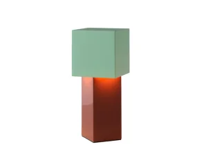 Přenosná lampa Pivot ATD7, rusty mint